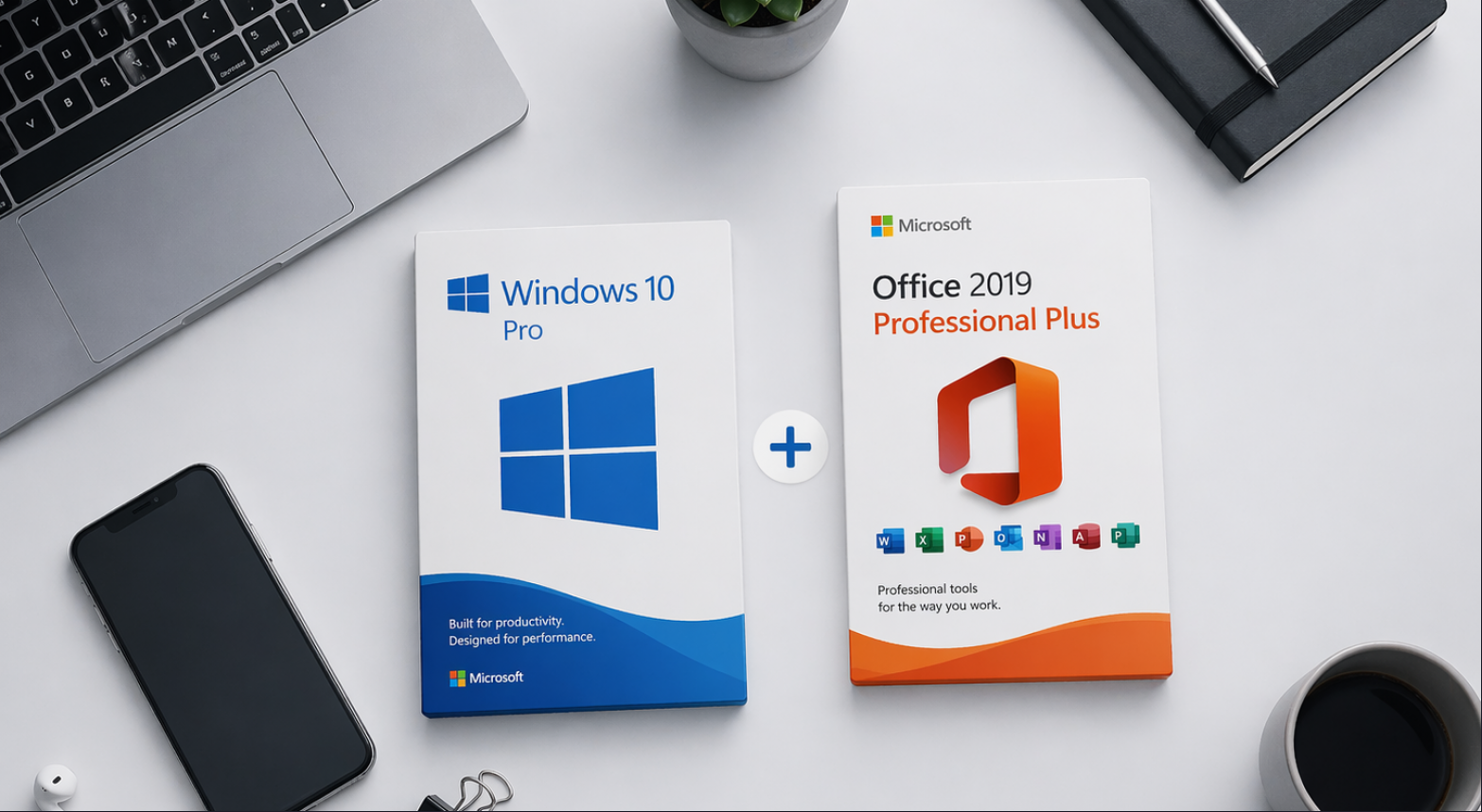 Windows 10 Pro + Office 2019 Pro Plus - 2 Windows 10 Pro + Office 2019 Pro Plus - key4gg.com - 2