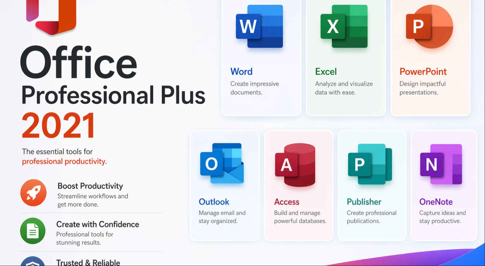 Windows 11 Pro + Office 2021 Pro Plus - 2 Windows 11 Pro + Office 2021 Pro Plus - key4gg.com - 2
