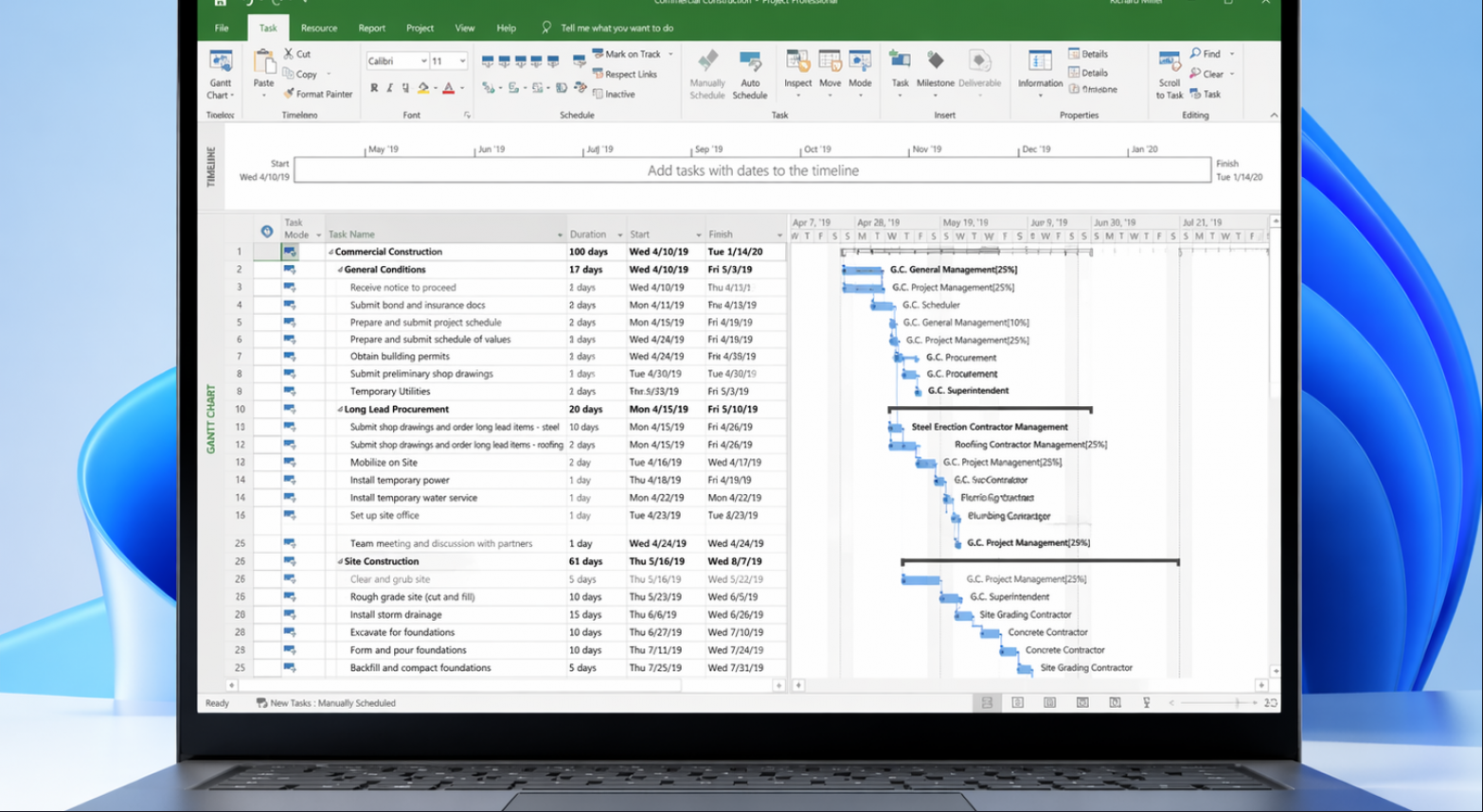 Microsoft Project Professional 2019 - key4gg.com - 2