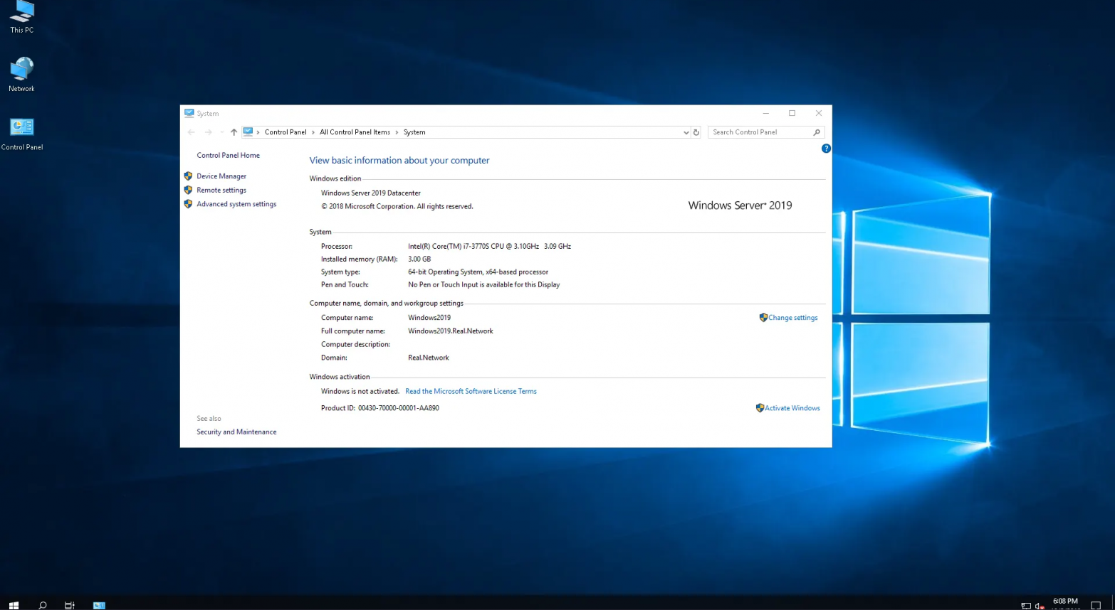 Windows Server Standard 2019 - key4gg.com - 2