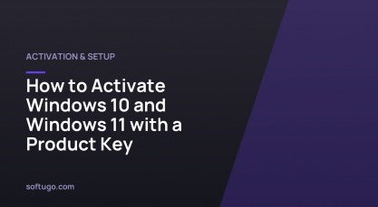 How to Activate Windows 10 and Windows 11 with a Product Key
