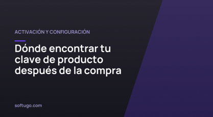 Dónde encontrar tu clave de producto después de la compra